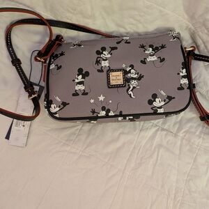 Dooney & Bourke Gray Disney Crossbody Bag